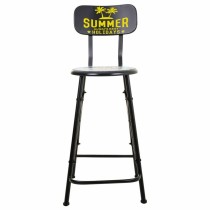 Stool Alexandra House Living Black Iron 40 x 100 x 46 cm