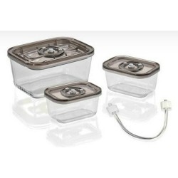 Boîte à lunch CASO VacuBoxx Eco-Set Transparent 1,5 L 2,5 L