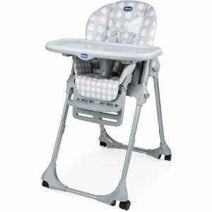 Highchair Chicco Poly Easy Giraffe Grey