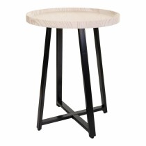 Centre Table Alexandra House Living White Iron MDF Wood 45 x 57 x 45 cm