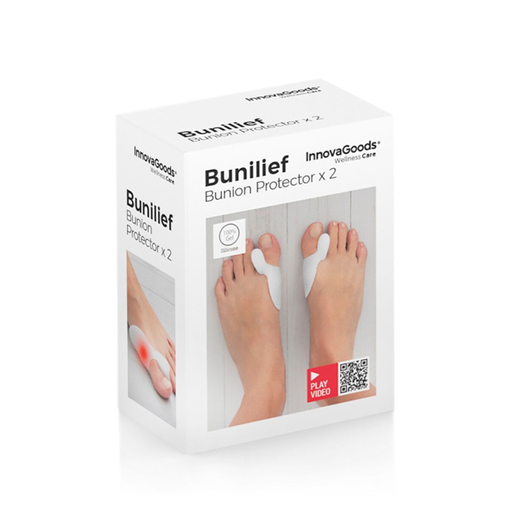 Silicone Bunion Corrector Protector Bunilief InnovaGoods 2 Units