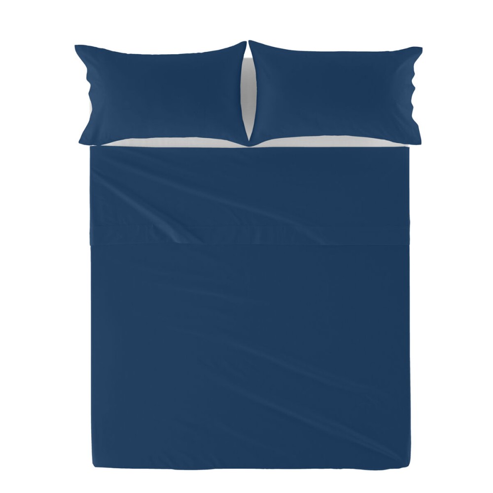 Drap HappyFriday Basic Blue marine 240 x 270 cm