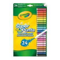 Filzstifte Crayola B01BF6F20K Waschbar (24 uds)