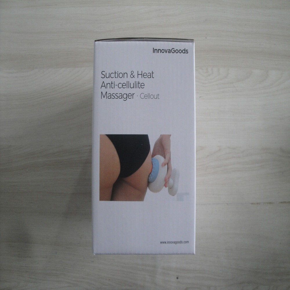 Wiederaufladbares Anti-Cellulite Massagegerät mit Saugglocke und Wärmefunktion Cellout InnovaGoods