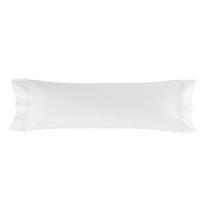 Taie d'oreiller HappyFriday BASIC Blanc 45 x 125 cm