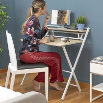 Bureau Pliable avec Étagère Tablezy InnovaGoods