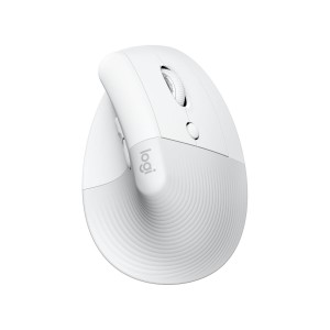 Ergonomische optische Maus Logitech 910-006477 Weiß 4000 dpi