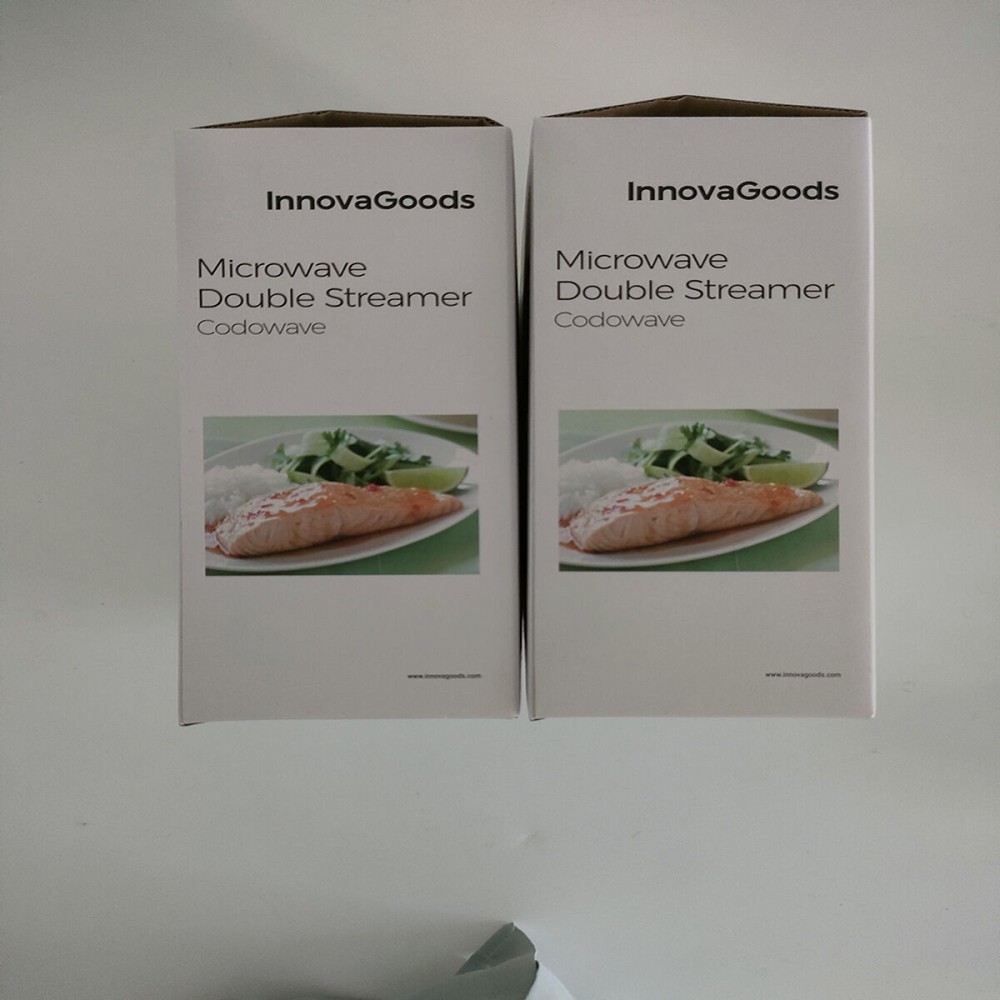 Microwave Double Steamer Codowave InnovaGoods