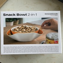 2-in-1 Snack Bowl InnovaGoods 2 Pieces