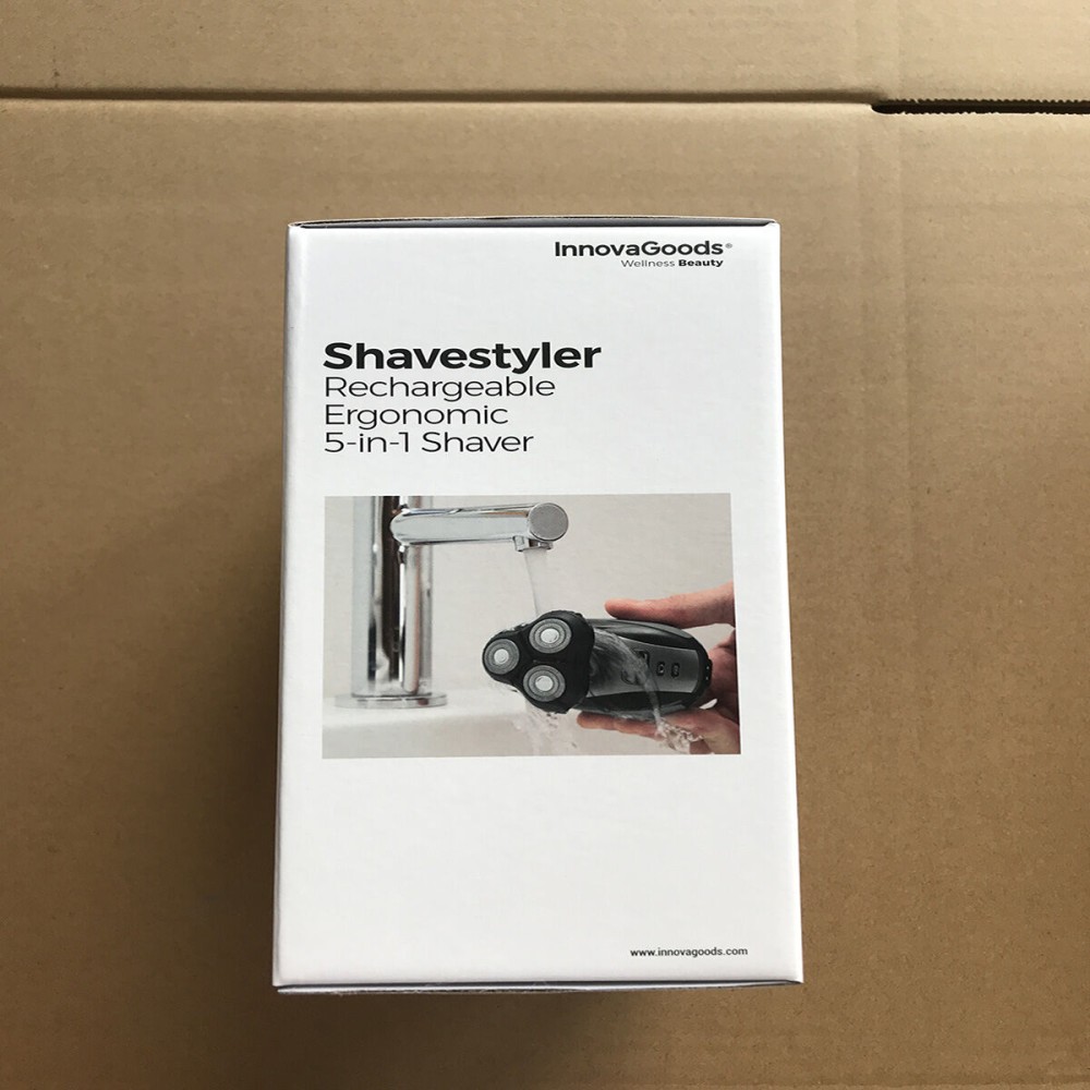 Wiederaufladbarer Ergonomischer 5 in 1 Rasierapparat Shavestyler InnovaGoods