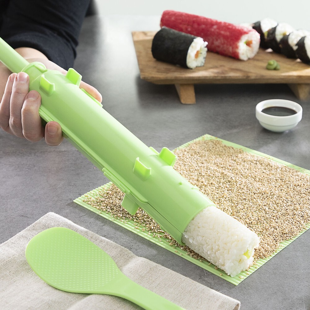 Sushi-Set mit Rezepten Suzooka InnovaGoods 3 Stücke