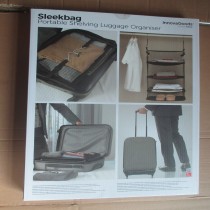 Foldable, Portable, Shelving Unit for Organising Luggage Sleekbag InnovaGoods