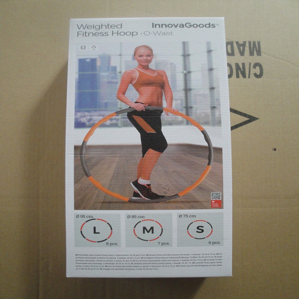 Detachable Foam-covered Fitness Hoop O-Waist InnovaGoods