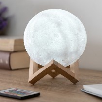 Lampe LED Rechargeable Lune Moondy InnovaGoods