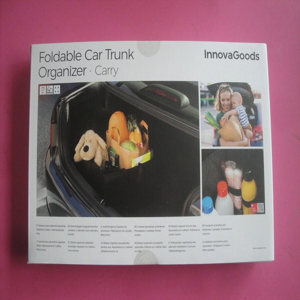 Folding Car Boot Organiser Carry InnovaGoods