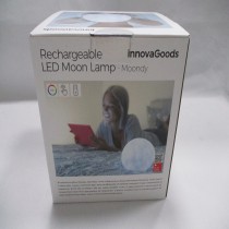 Lampe LED Rechargeable Lune Moondy InnovaGoods