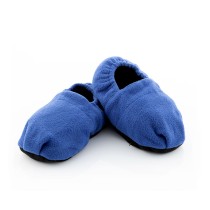 Microwavable Heated Slippers InnovaGoods Blue