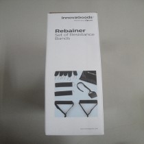 Set of Resistance Bands with Accessories and Exercise Guide Rebainer InnovaGoods 5 Units