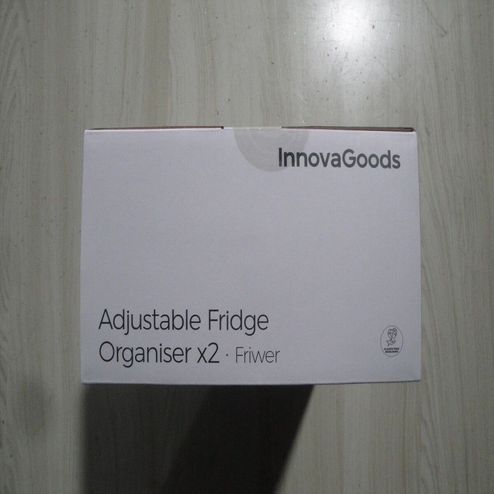 Rangement Réglable pour Réfrigérateur Friwer InnovaGoods 2 Unités