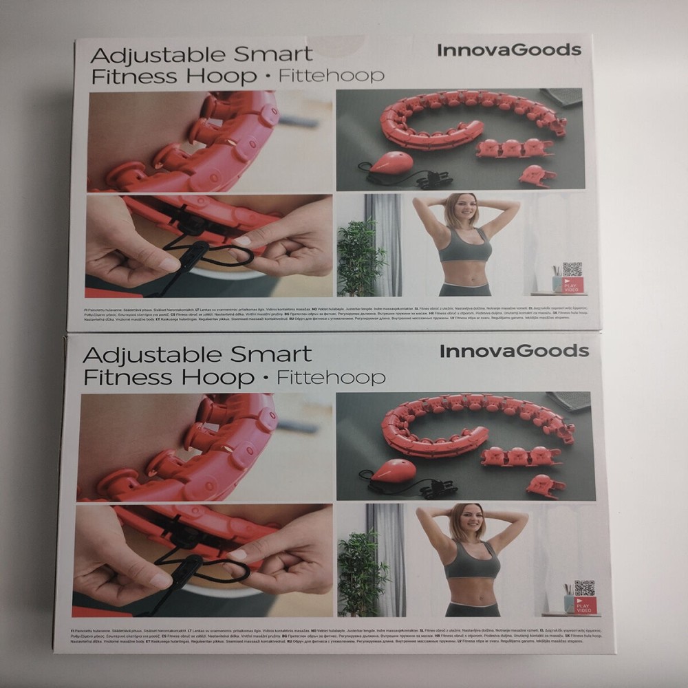 Anneau de Fitness Intelligent Réglable avec Poids Fittehoop InnovaGoods