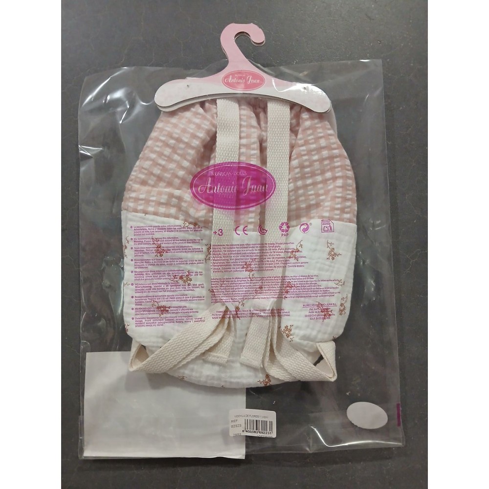 Child bag Antonio Juan Flowers White Pink