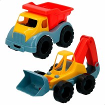 Set de jouets de plage Colorbaby 26 cm Pelleteuse Camion 2 Pièces