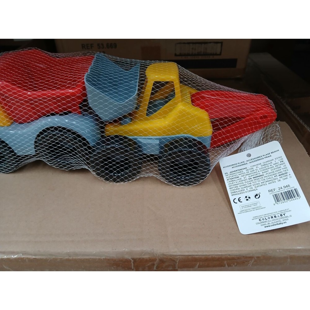 Beach toys set Colorbaby 26 cm Digger Lorry 2 Pieces