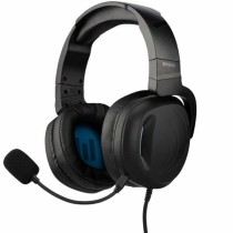 Headphones with Microphone Indeca Black