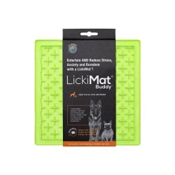 Mangeoire pour chiens Lickimat Vert TPR