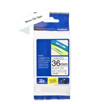 Laminated Tape for Labelling Machines Brother TZEM261 White Black (1 Unit)