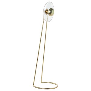 Floor Lamp Alexandra House Living Golden 46 x 43 x 153 cm