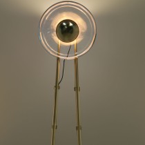 Floor Lamp Alexandra House Living Golden 46 x 43 x 153 cm