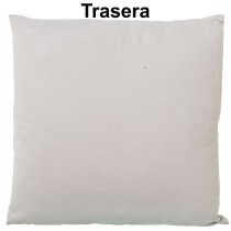 Cushion Alexandra House Living Cream Textile 43 x 43 cm