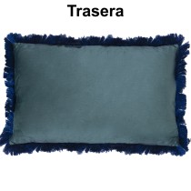 Cushion Alexandra House Living Blue Textile 50 x 30 cm