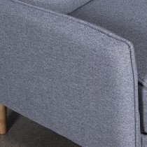 Sofa Alexandra House Living Grey 131 x 75 x 86 cm