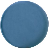 Pouffe Alexandra House Living Blue Velvet Wood 35 x 42 x 35 cm