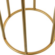 Set of Planters Alexandra House Living Gold Metal 2 Pieces