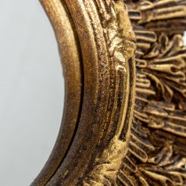 Wall mirror Alexandra House Living Golden 22 x 22 x 2 cm