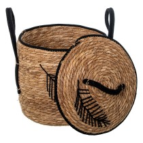 Korbsatz Alexandra House Living Braun Rattan Naturfaser 48 x 52,5 x 48 cm 3 Stücke