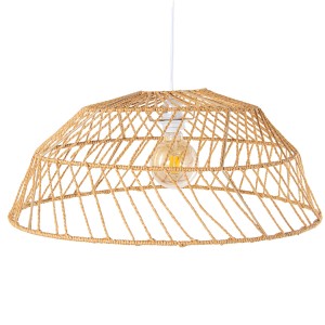 Ceiling Light Alexandra House Living Brown Rattan Natural Fibre 60 W 60 x 24 x 60 cm