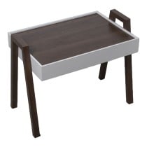 Jeu de 3 tables Alexandra House Living Marron Noir