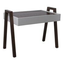 Jeu de 3 tables Alexandra House Living Marron Noir