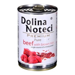 Alimentation humide Dolina Noteci Premium Veau Riz 400 g