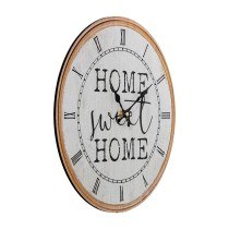 Wall Clock Alexandra House Living Multicolour Wood 34 x 4 x 34 cm