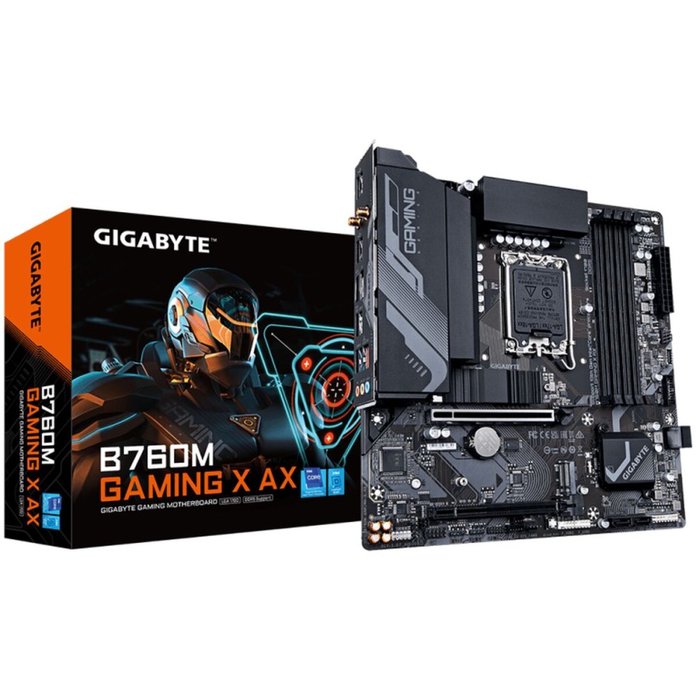 Carte Mère Gigabyte B760M GAMING X AX 1.2 LGA 1700