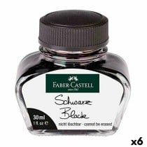 Encre Faber-Castell Noir 6 Pièces 30 ml