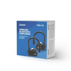 Écouteurs in Ear Bluetooth Savio TWS-03 Noir Graphite