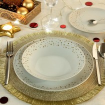 Table Mat Versa Golden 38 x 38 cm