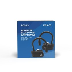 Écouteurs in Ear Bluetooth Savio TWS-03 Noir Graphite