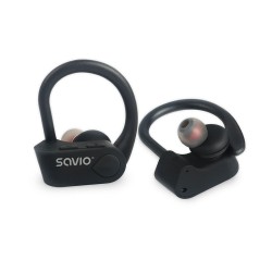 Écouteurs in Ear Bluetooth Savio TWS-03 Noir Graphite